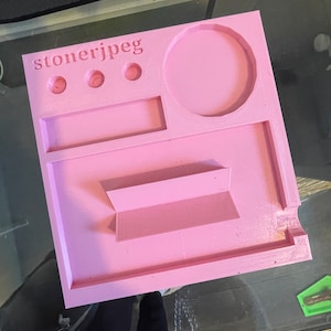 Custom rolling tray