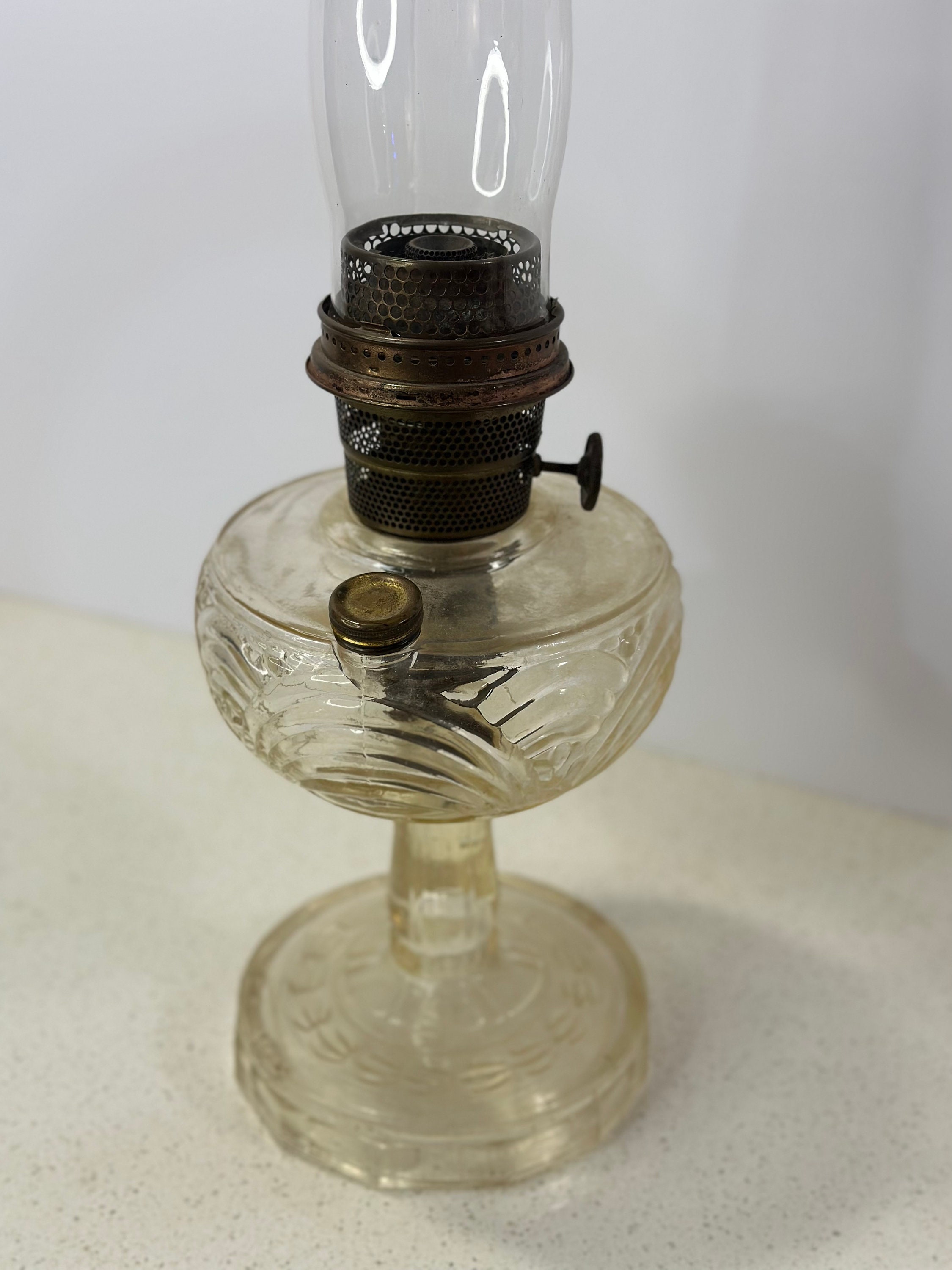 R-041034　ヴィンテージ雑貨　アメリカ　Aladdin(アラジン)　NU-TYPE Model-B　ホワイト・乳白色　マントルランプ(オイルランプ、照明) ヴィンテージ雑貨 アメリカ Aladdin(アラジン) NU-TYPE Model-B