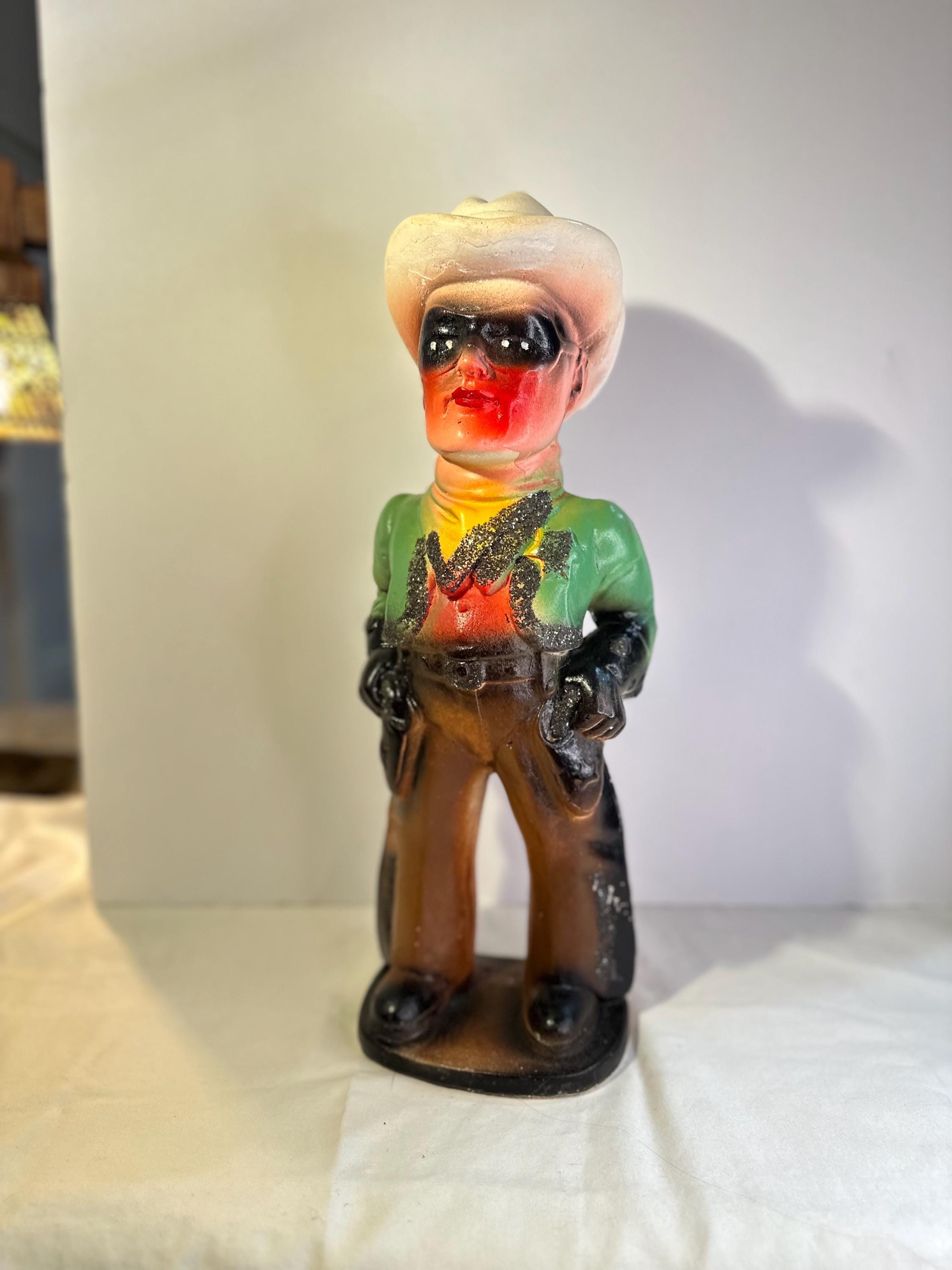 アンティーク　カウボーイ像 約96cm オースティン　ビンテージ Vintage 1940s Chalkware Cowboy - Etsy