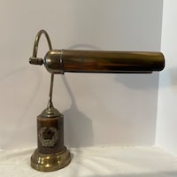 Vintage Desk Lamp, Old Brass Desk Lamp, Vintage Brass Lamp, Lighting, Antique Desk Lamp, Night
