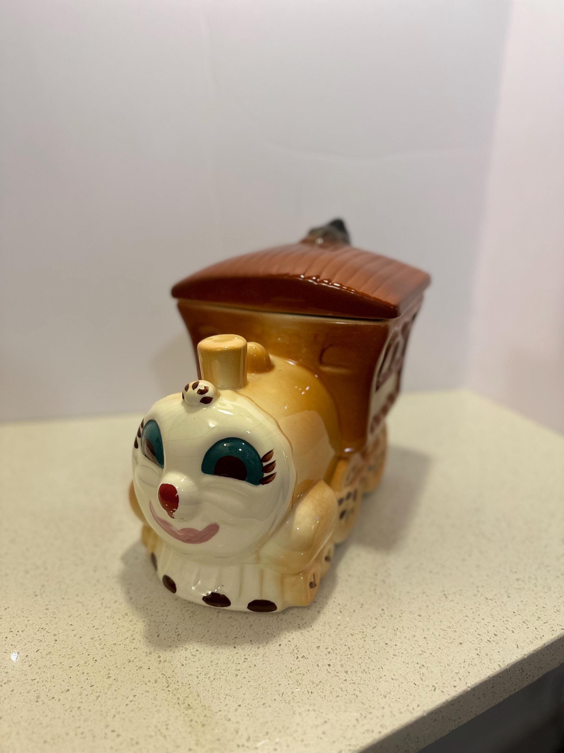 スポード　TRAIN STATION クッキージャー　陶器製 スポード TRAIN STATION クッキージャー 陶器製