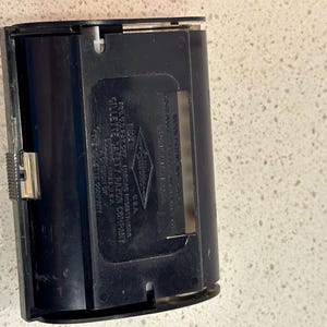 Aparelho de barbear ajustável Gillette Fatboy dos anos 1960, com estojo e lâminas extras com spoiler. imagem 8