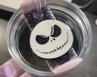 Jack Skellington Halloween Tumbler Tag for Stanley 40oz H2.0 Quencher