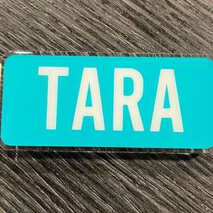 Magnetic Nametag/ Magnetic Locker Tag
