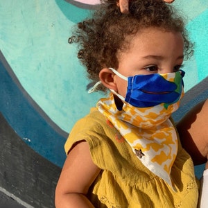 BACK TO SCHOOL Kids & Woman Silk face Mask Scarf-Anti-drop