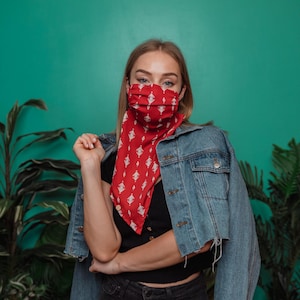 Unisex Tribal face mask-scarf Anti-drop gaiter