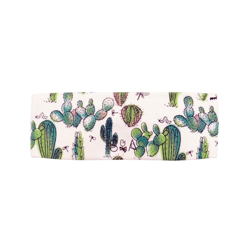 Organic Cactus Fan Knot Headband