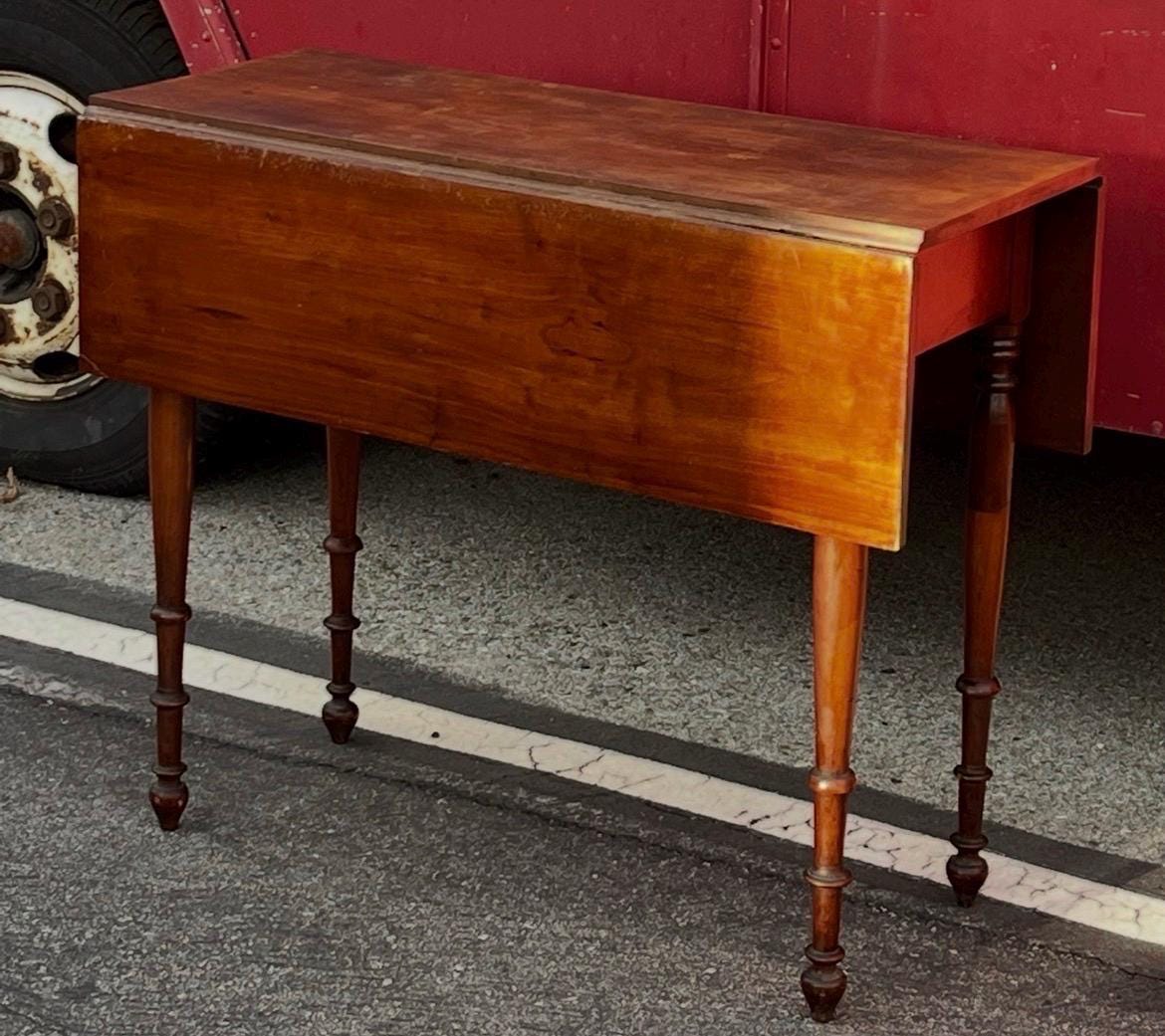 Ethan Allen Drop Leaf Dining Table - Etsy Canada