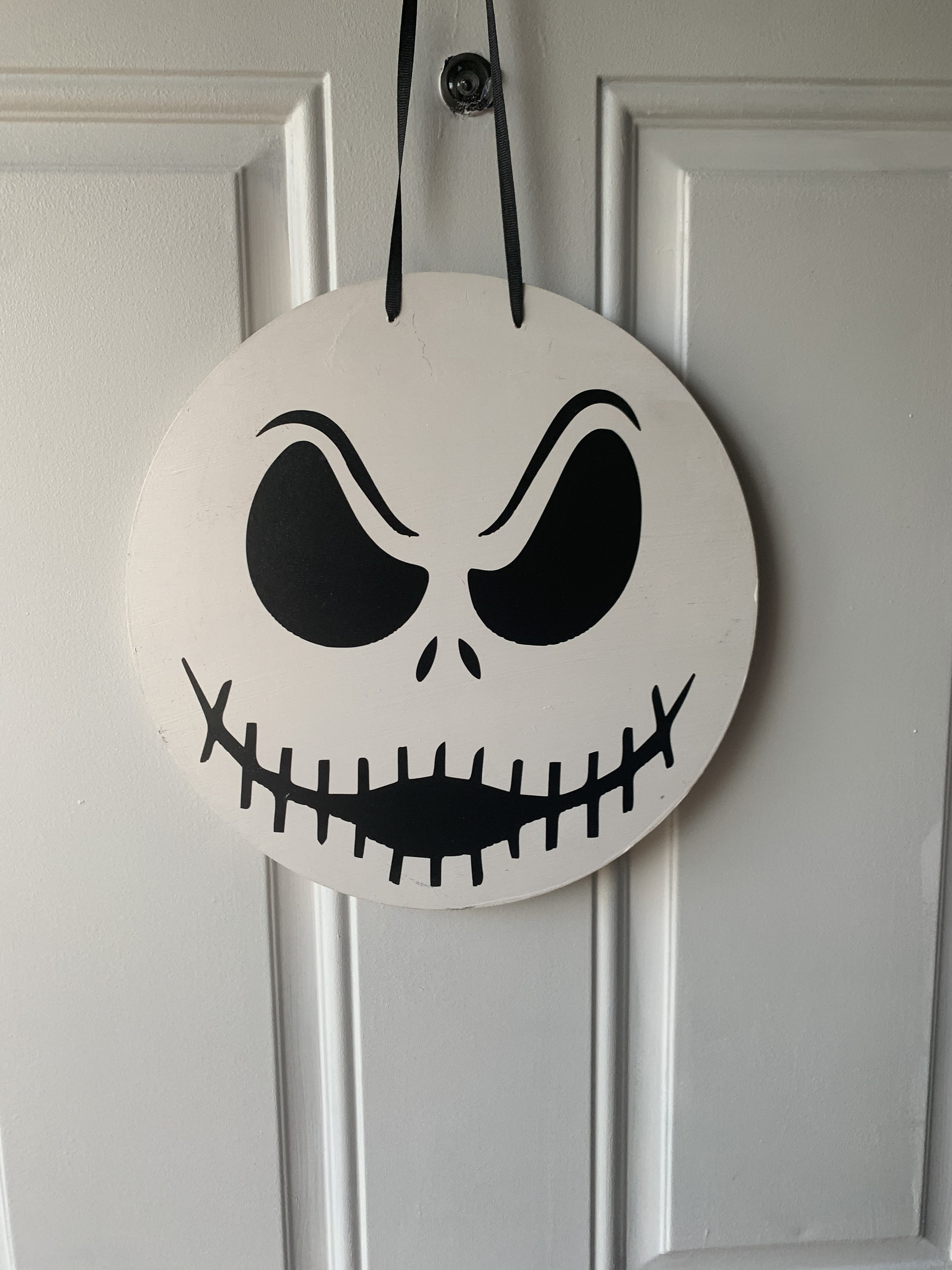 Jack Skellington Door Hanger Etsy