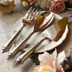 Vintage TOWLE SILVERSMITH Silver Plated 3 Serving Set, Elegant Serving Food Set, Gift Idea