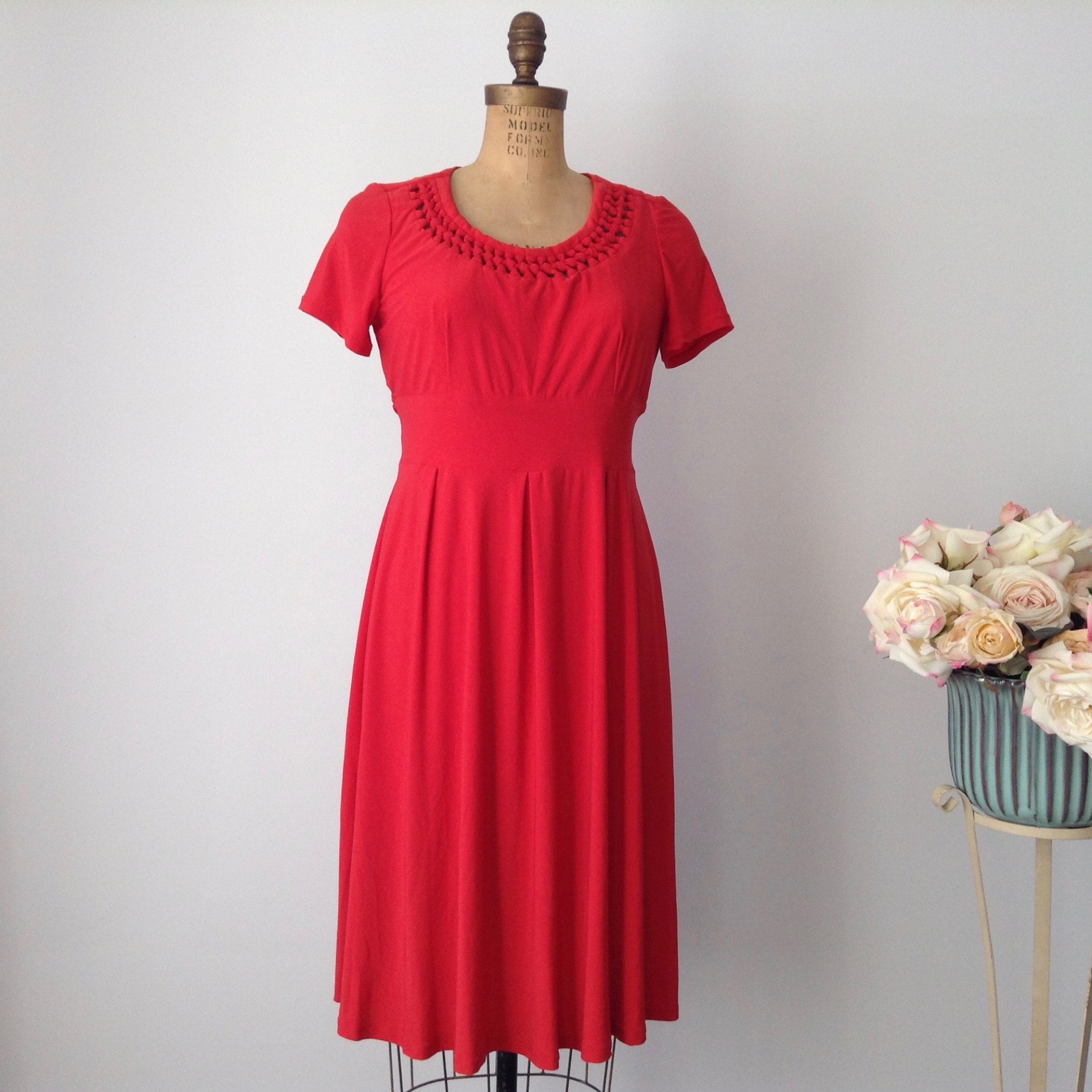 Fit Flare Slip Dress - Etsy Canada