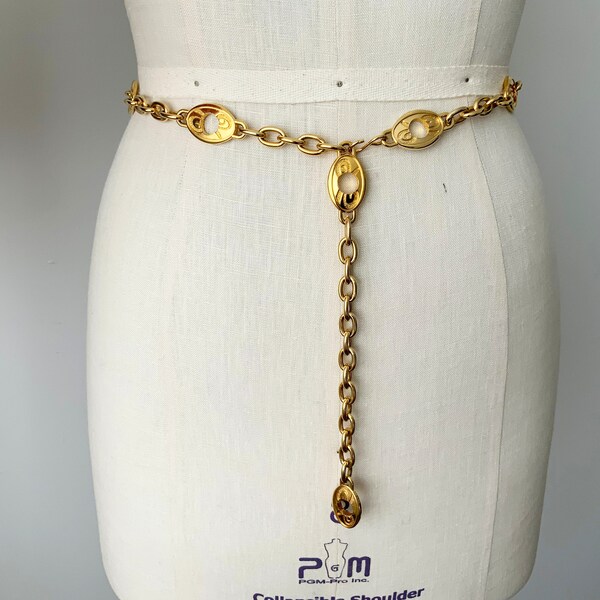 Gold Chain Belt Buy Online Etsy