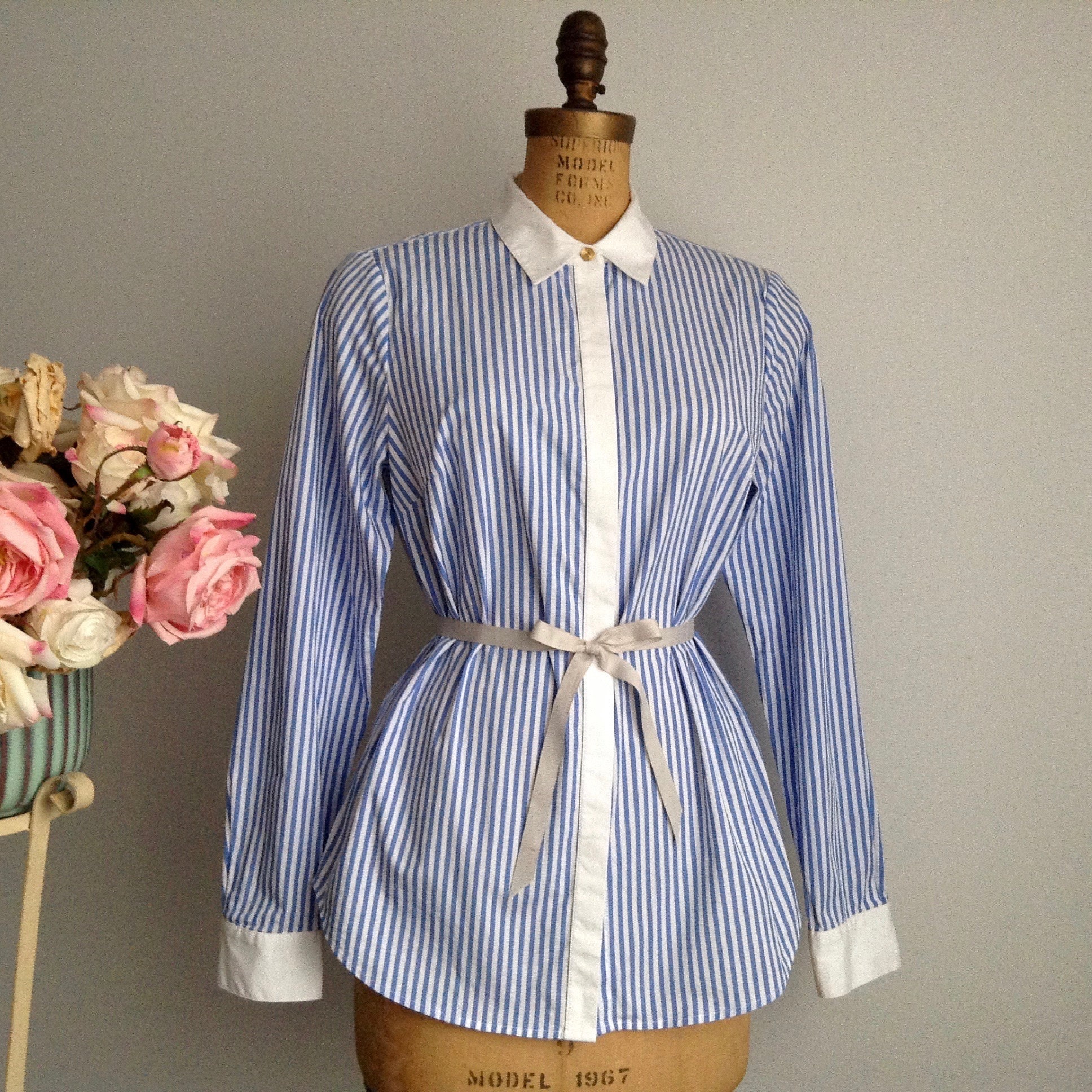 Michael Kors Classic Blue and White 