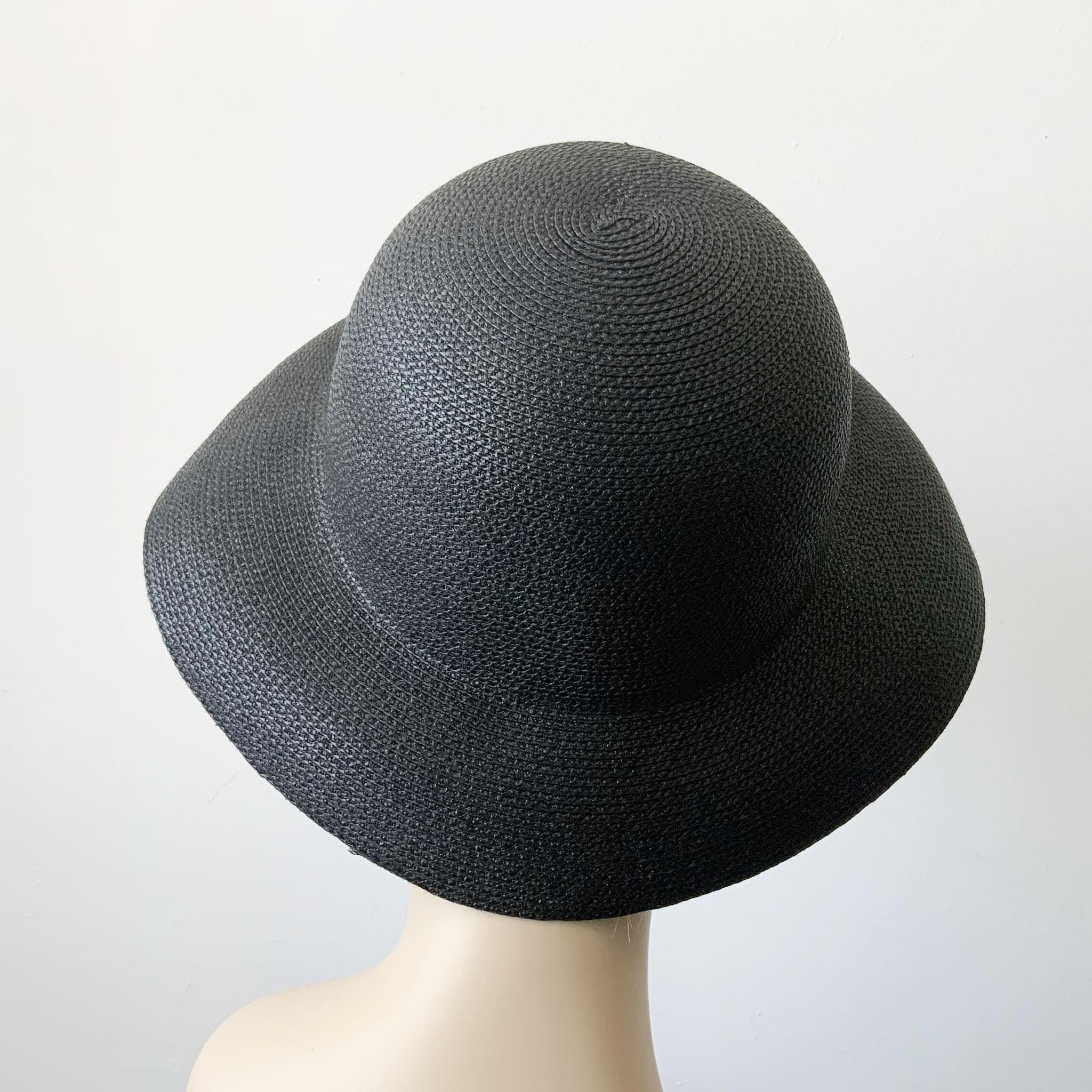 Vintage STREET SMART by Betmar Black Woven Polypropylene 