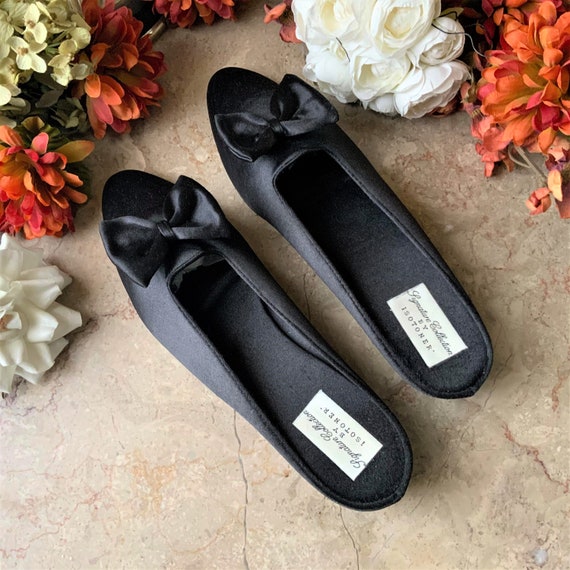 Vintage ISOTONER Signature Collection Black Satin