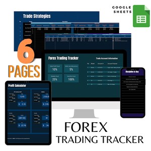 Forex Trading Tracker Google Sheets Forex Profit & Loss Spreadsheet