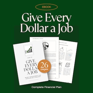 Strict Money Management E-Book | Give Every Dollar a Job | Finance Guide for Beginners | Road to Financial Freedom | Wealth Building System