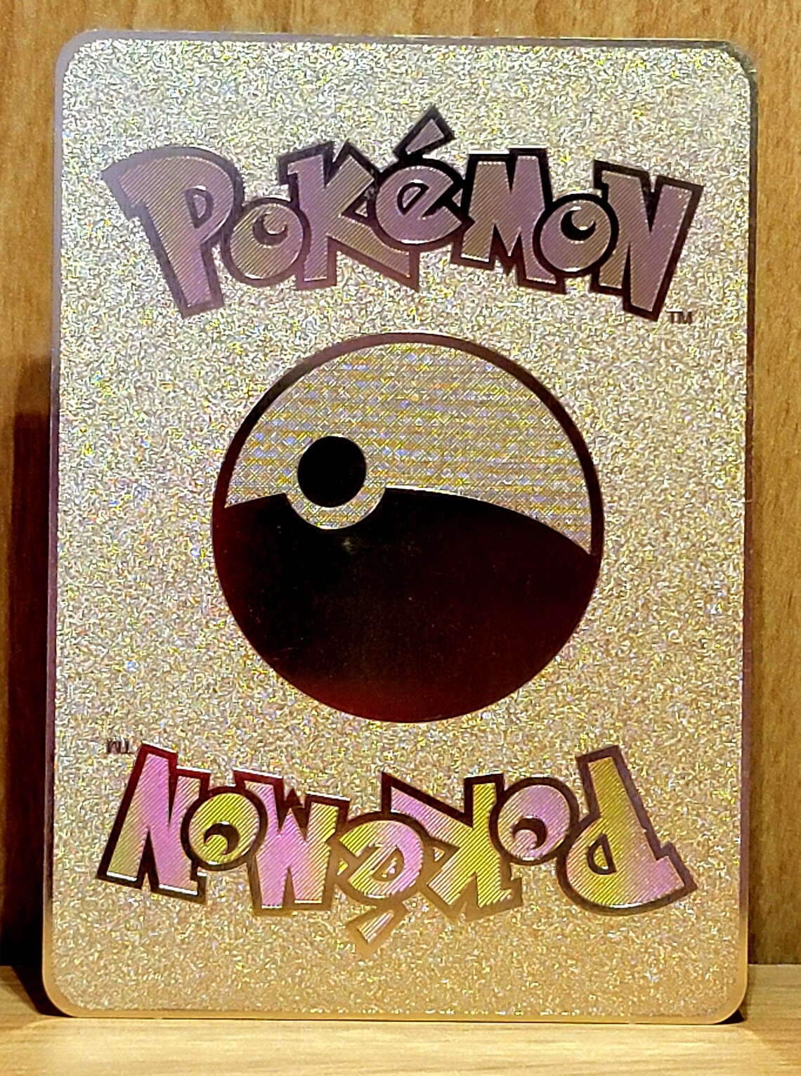 Gold Charmander Metal Pokemon Card Etsy
