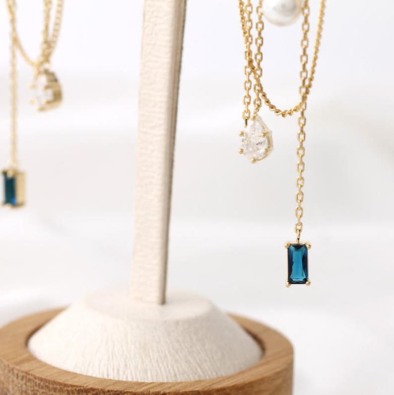 Chandelier pearl Chain Earring,Chain Dangle Earring,Pearl earring,Long Dangle Earring,Long Chain Earring.