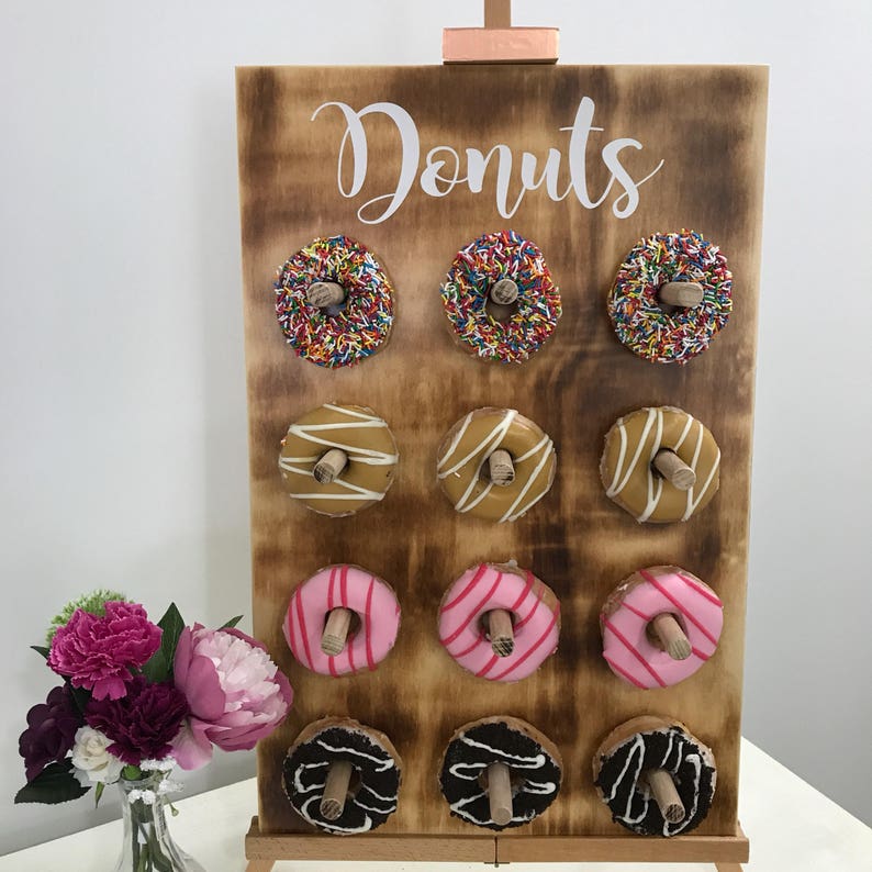 Mini Donut Wall Donut Stand Donut Display Etsy