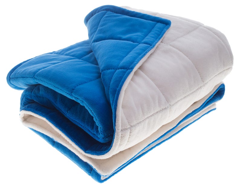 Double minky weighted blanket 4x4 small pocket Etsy