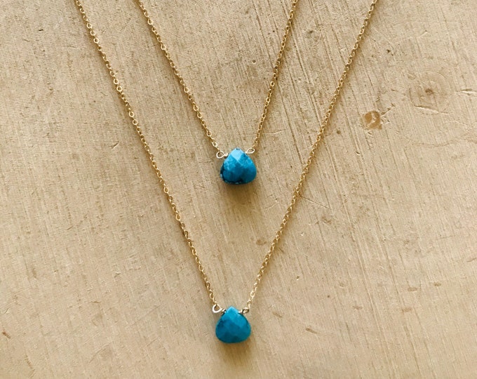 Turquoise Duo Necklace