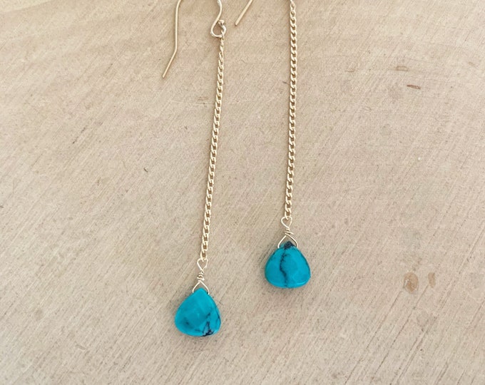 Turquoise Dangle Earrings