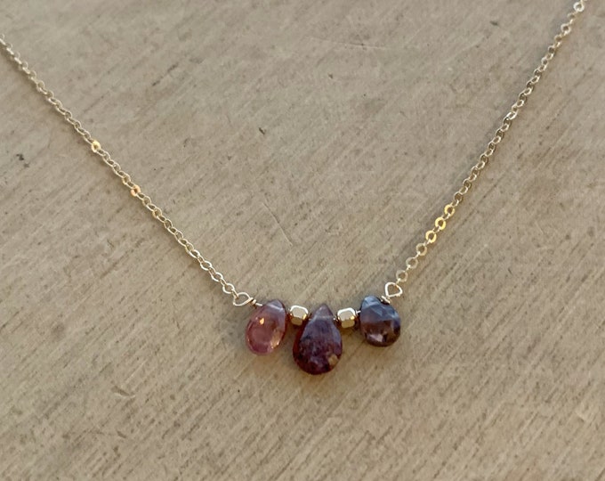 Topaz Trio Neckalce