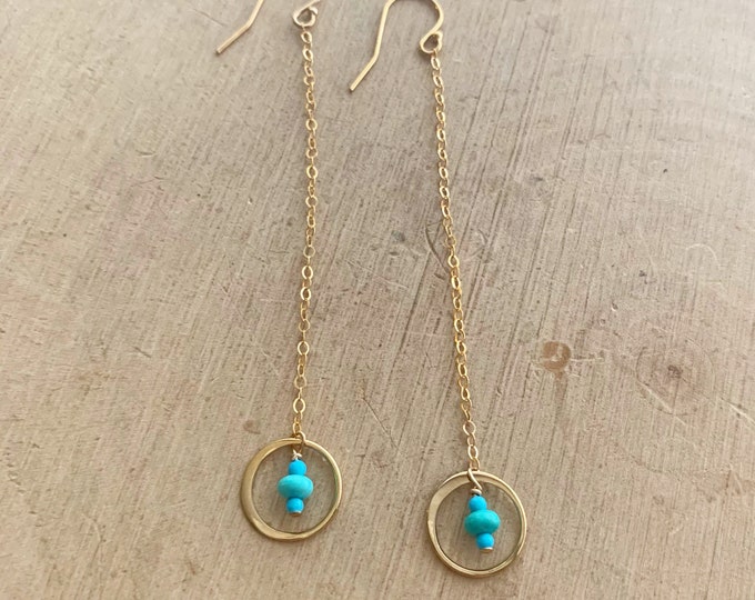 Turquoise Drop Earrings