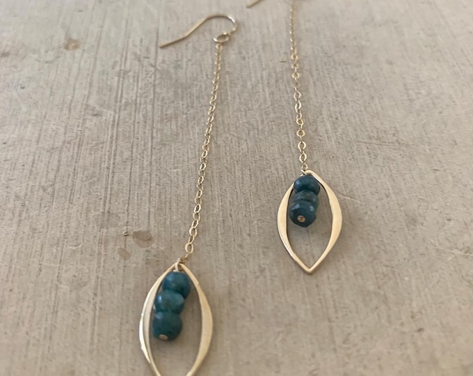 Emerald Drop Earrings