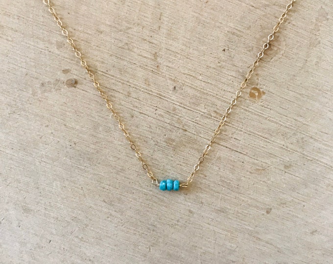 Turquoise Trio Necklace