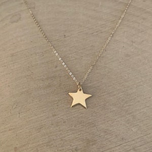 Gold Star Pendant