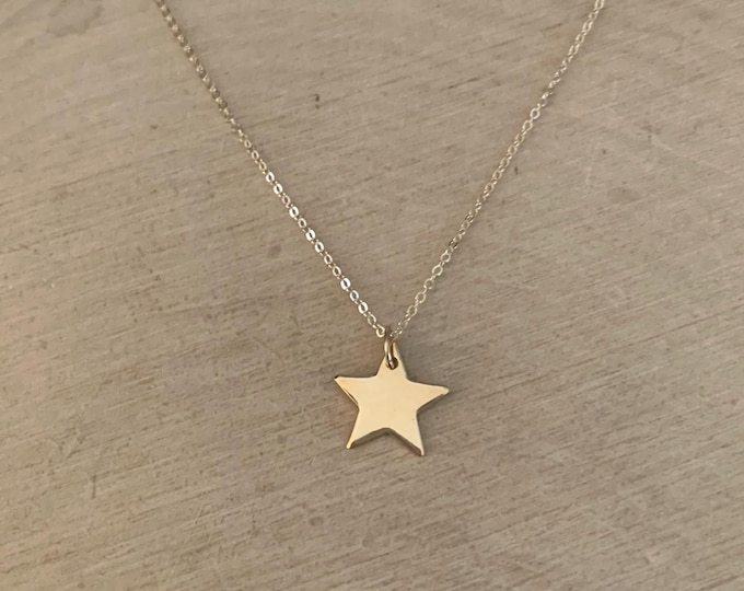 Gold Star Pendant