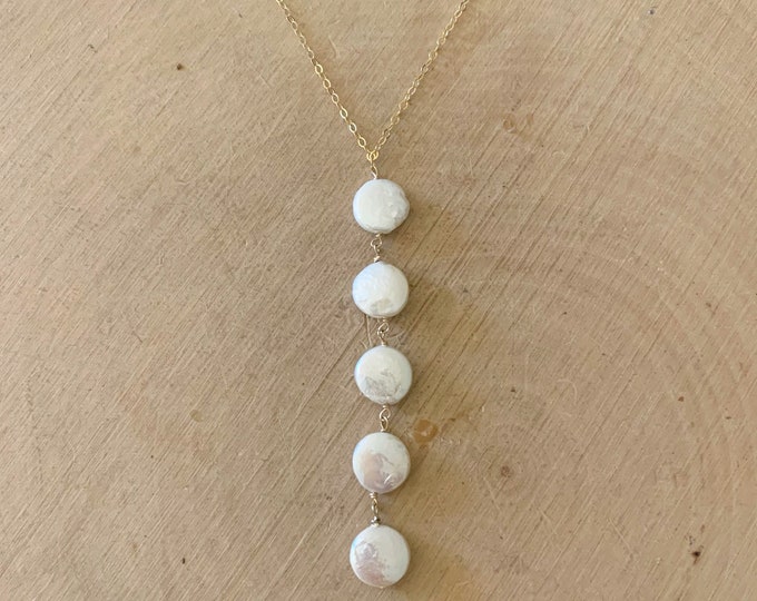 Freshwater Pearl Y Necklace