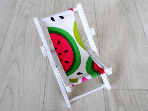 Smart Phone Stand Novelty Deck Chair Watermelon Fabric Etsy