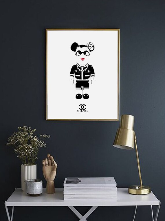 bearbrick coco chanel