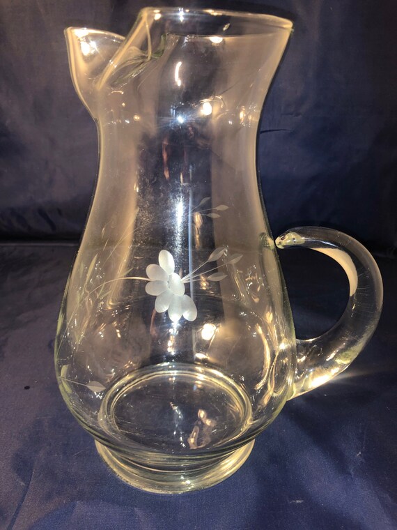 Princess House Heritage 10 large pitcher excellent Etsy