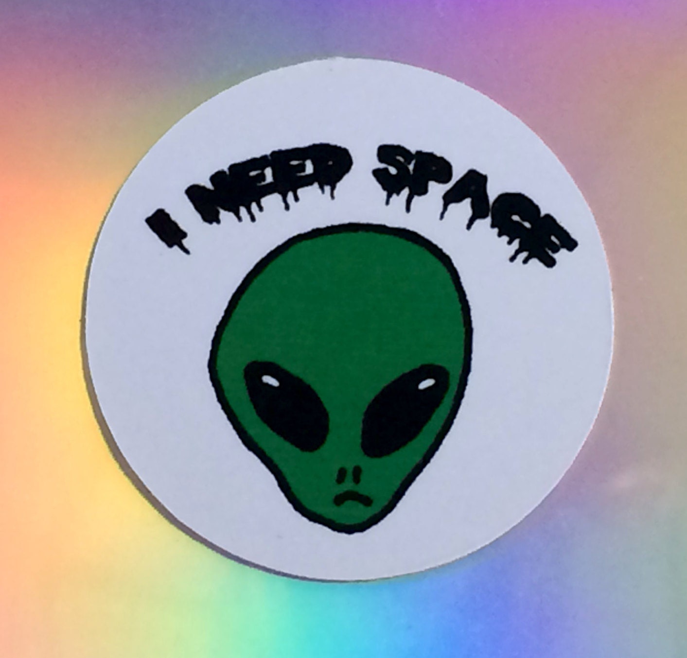 Alien Sticker Set pack of 7 Phone Case Stickers Laptop | Etsy