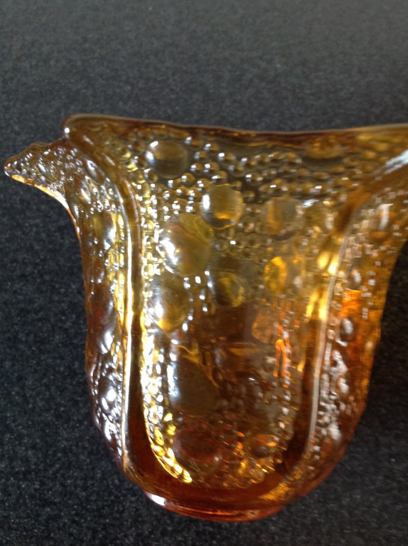 Candle Holder Glass. Burnt Orange. Vase / Bowl. Pot. Tealight Etsy