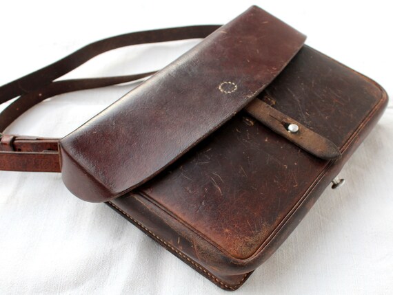 swiss army leather bag