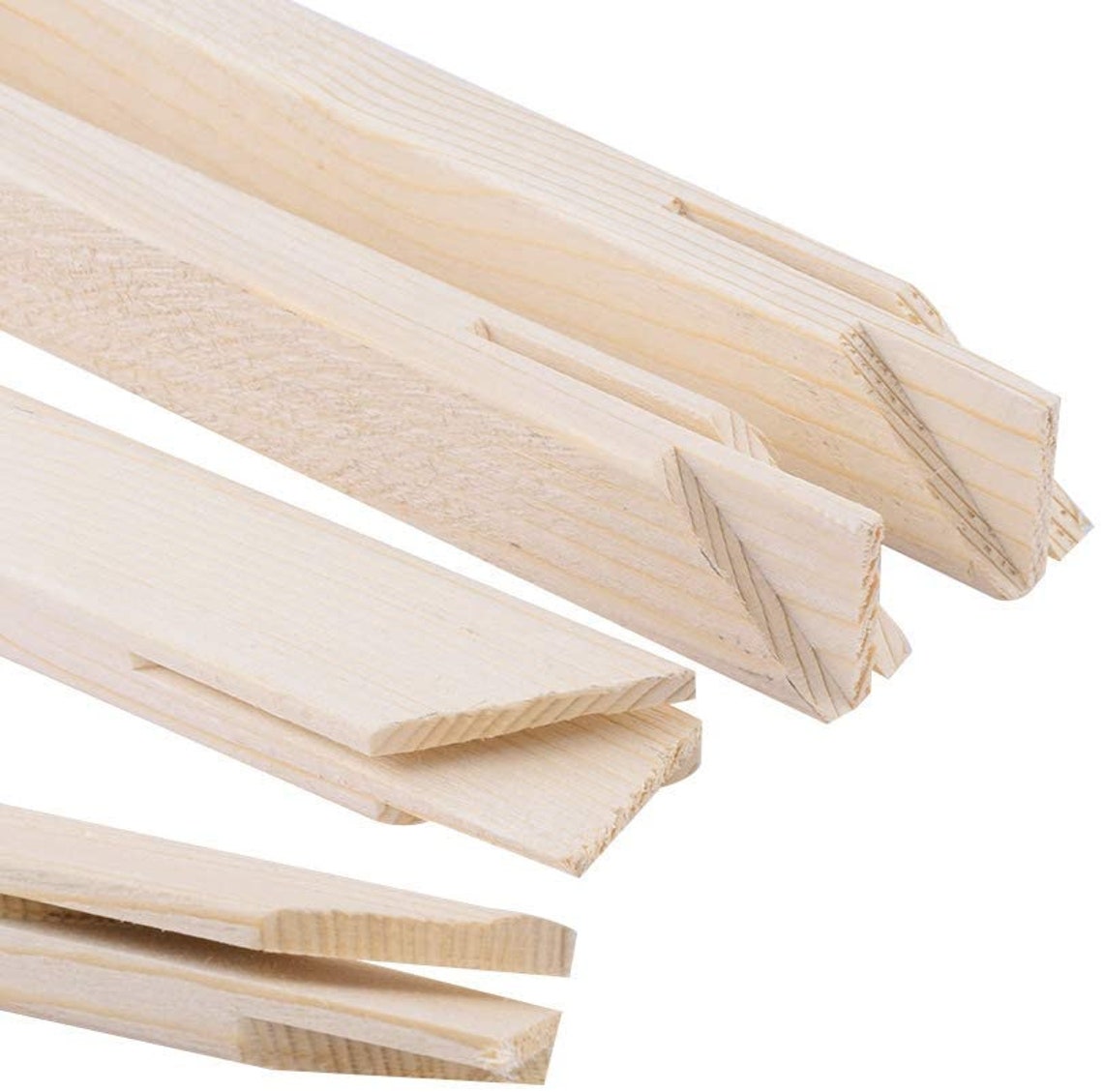 Solid Canvas Stretcher Frames Premium Pine Wood Strips Bar Etsy UK