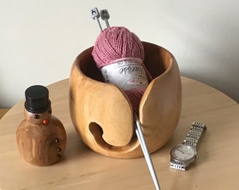 Mock Cherry Yarn Bowl