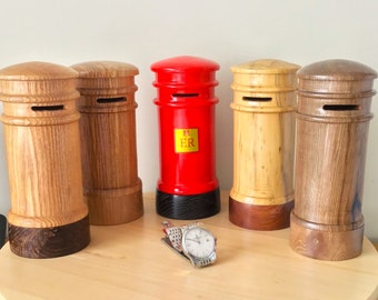 Wooden Money Box