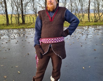 Mountain man tunic crochet pattern