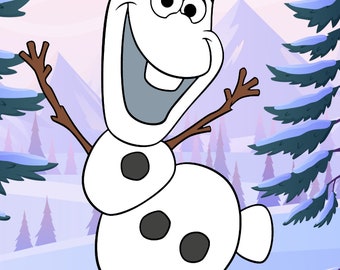 Pin the nose on the Snowman printable digital download reusable