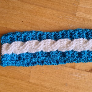 Snow Queen Ear Warmer Blue