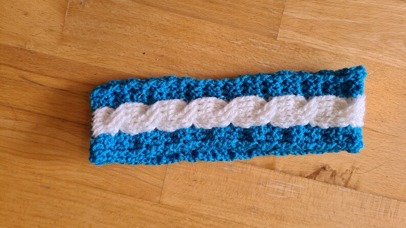 Snow Queen Ear Warmer Blue