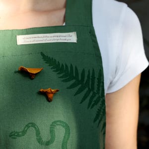 Chanterelle Mushroom Brooch, Handmade Polymer Clay Pin for Cottagecore Outfits