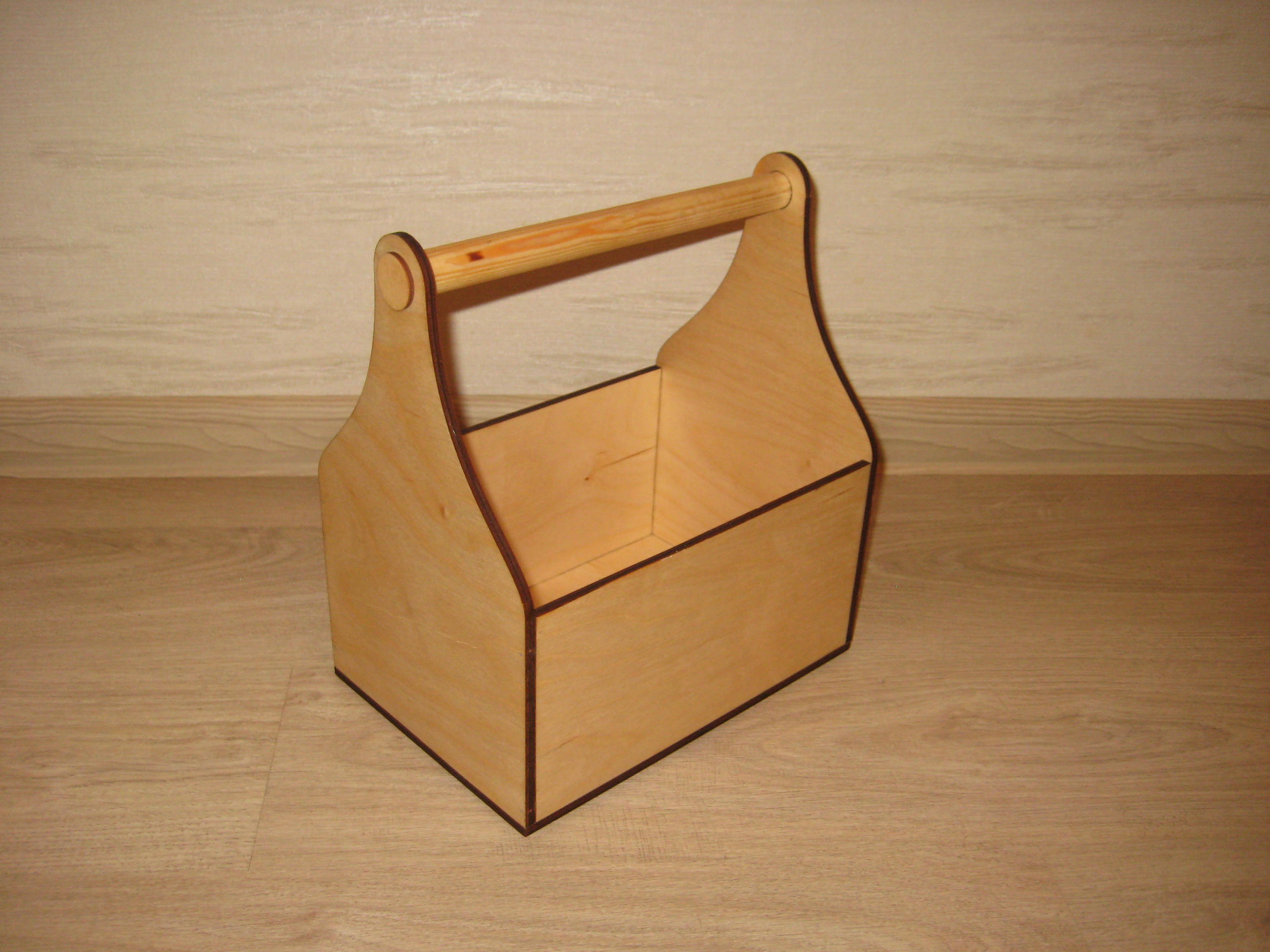 Wooden Crate Drawing Crate for Flowers Pattern Laser Cut Etsy