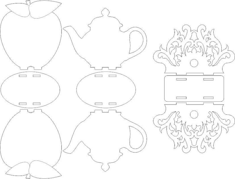 Салфетница из фанеры своими руками чертежи